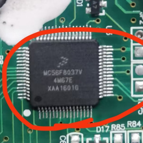 MC56F8037V 4M67E 汽车电脑板cpu芯片空白无数据