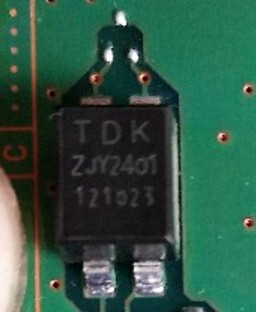 ZJY2401 汽车贴片共模滤波器 贴片四脚全新