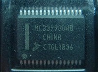 MC33993DWB  标志307 汽车电脑板常用易损IC芯片模块