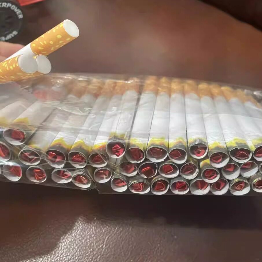 假烟模型假烟叼在嘴里戒烟用的假烟道具真男士替代烟模型真一支烟