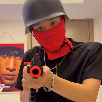阿萨拉小兵面罩三角洲行动游戏周边骑行头套运动头巾防晒套头帽子