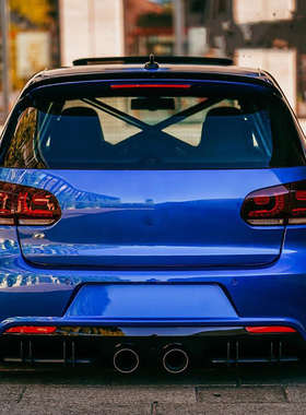 VDS大众高尔夫6代GTI/R20后雨刷改装雨刷器删除套件雨刮堵头堵盖