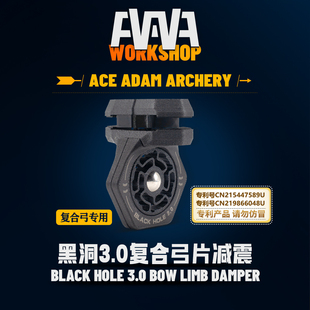 AAAW黑洞可变刚性复合弓片减震