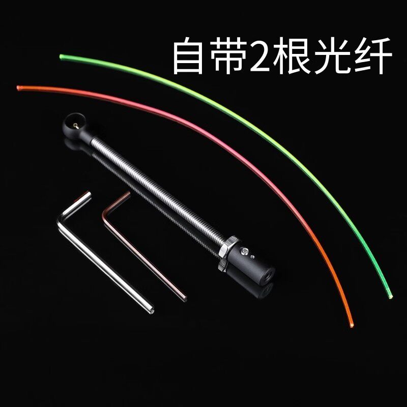 竞技反曲弓瞄准器射箭金属瞄头光纤瞄针涩谷同款反曲瞄头射箭配件