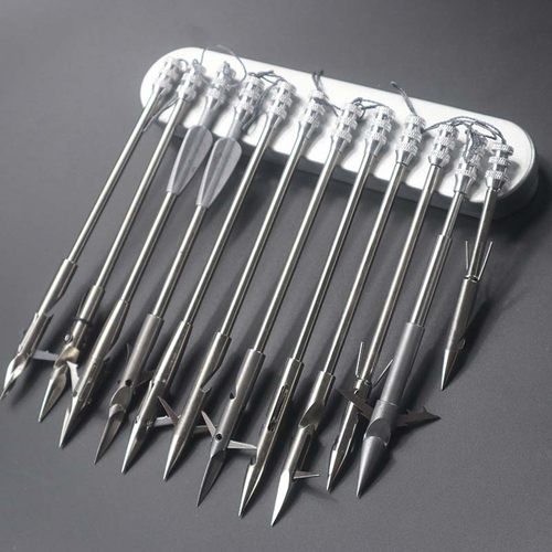 弹弓射鱼神器镖套装鱼鳔