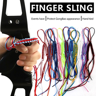 反曲弓护弓绳手工编制反曲弓箭射箭射箭反曲弓射箭专用绳射箭绳