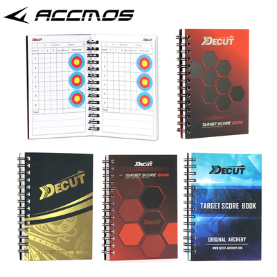 ACCMOS射箭比赛射箭周边记分本迪酷特记分纪念章纪念射箭计分本