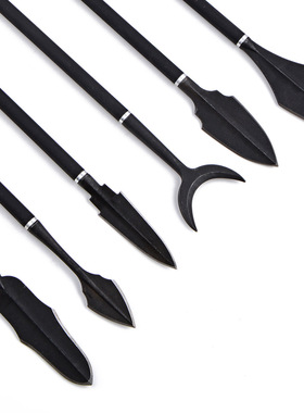 仿古户外箭头国际通用螺纹可换头 复合收藏工艺品射箭配件