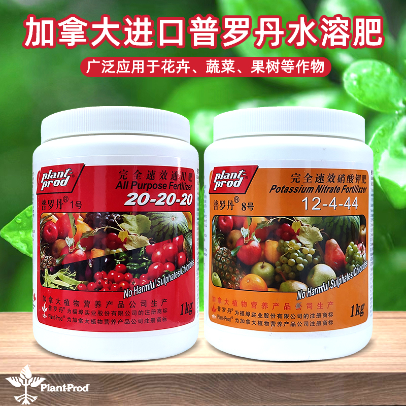 普罗丹高纯度水溶肥加拿大进口