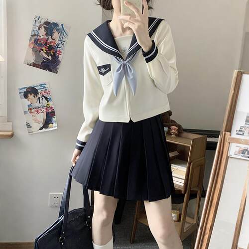 十字银河原创花香泽奈jk制服套装