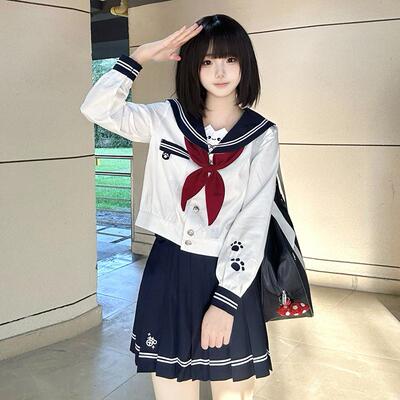 日系jk制服水手服学院风可爱套装