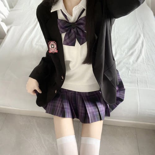 学院风JK西装套装校供感西装外套