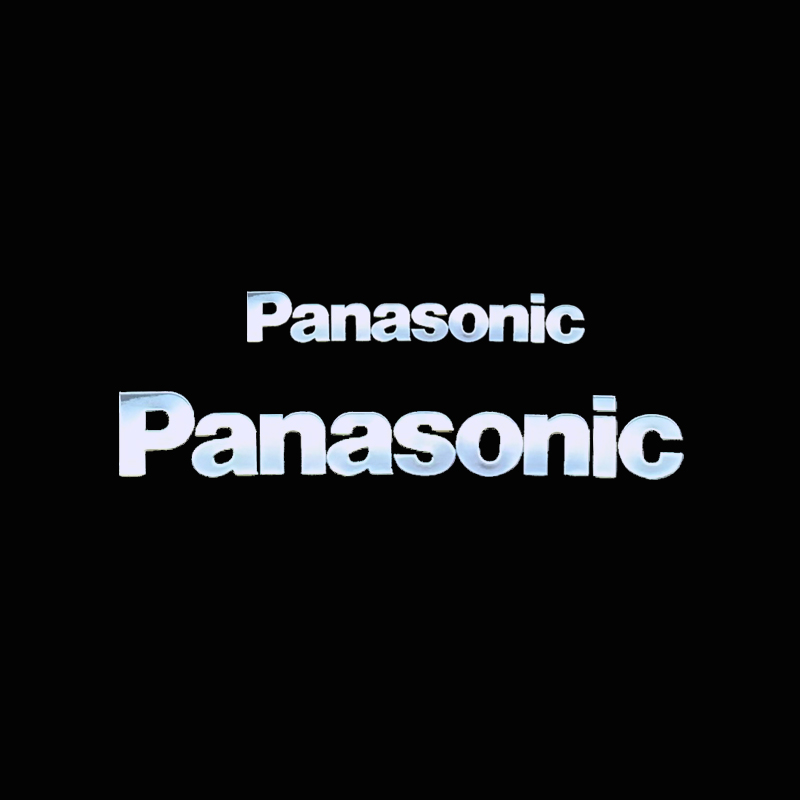 panasonic松下金属贴 空调 冰箱洗衣机logo标志贴纸