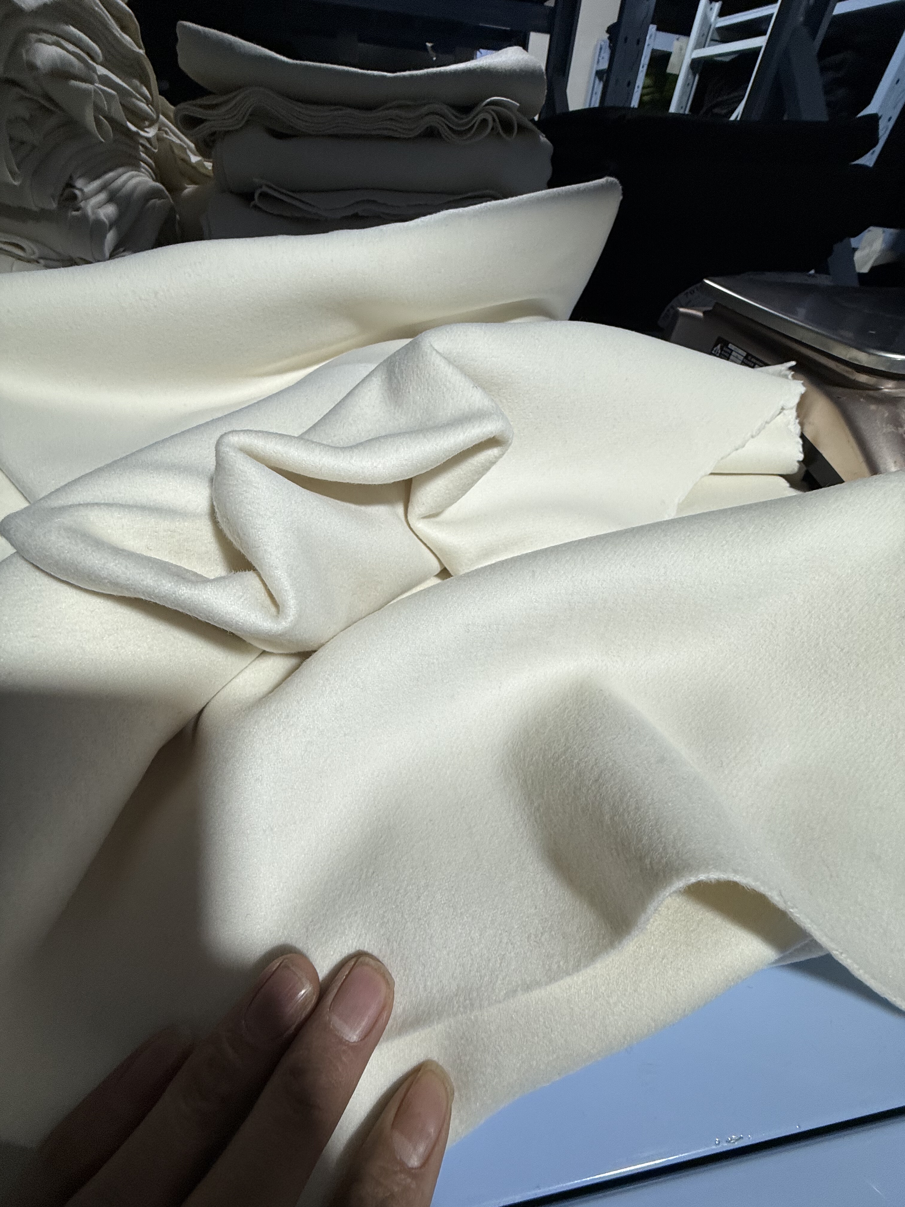 57号康家白色双面羊绒 微弹力 830g/1.8m 95%羊毛5%锦纶 挺阔,纺织面料/辅料/配套,毛呢布料,淘宝优惠券,粉丝福利购,淘宝优惠卷