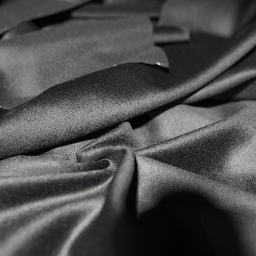 19号康家黑色提花条绒羊绒