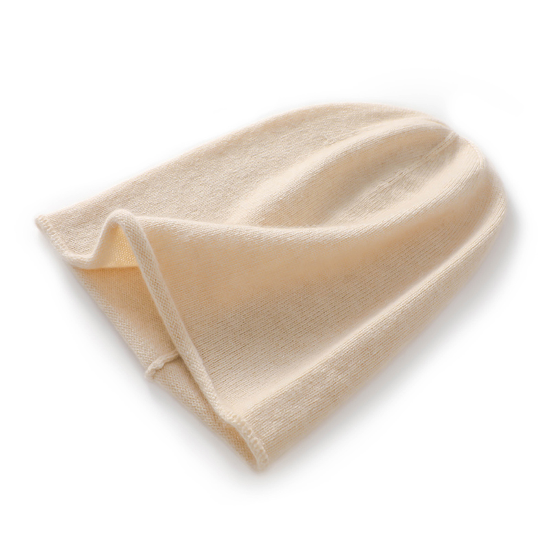 小小象~山羊绒帽子男女秋冬季保暖针织毛线护耳帽飞行员帽针织帽