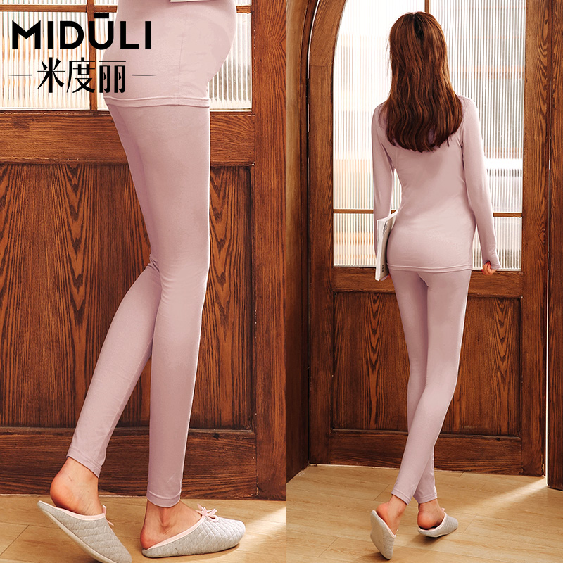 孕妇秋裤秋季怀孕期保暖孕妇裤子秋冬内穿打底睡裤大码衬裤棉毛裤