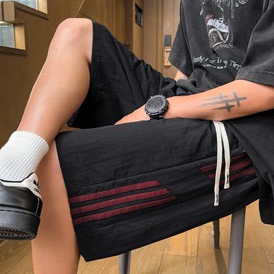 得物品质 冰感透气休闲男夏季宽松百搭短裤 A107-DK2565-特P25