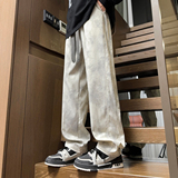 【脏脏布】秋季新款休闲裤男直筒裤宽松拖地裤CK5239-特P40控78，男装休闲裤，电商A107