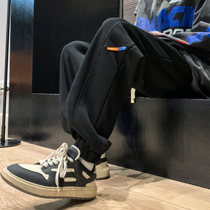 抖音直播品质 A107-K2319-特P46  聚酯纤维 潮牌卫裤男图片