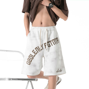 凉感透气休闲短裤男夏季宽松百搭 扎染短裤 A107-DK25600-特P28图片