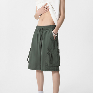 DK2505 得得物品质 A107 宽松百搭短裤 特P30 冰感透气休闲男夏季