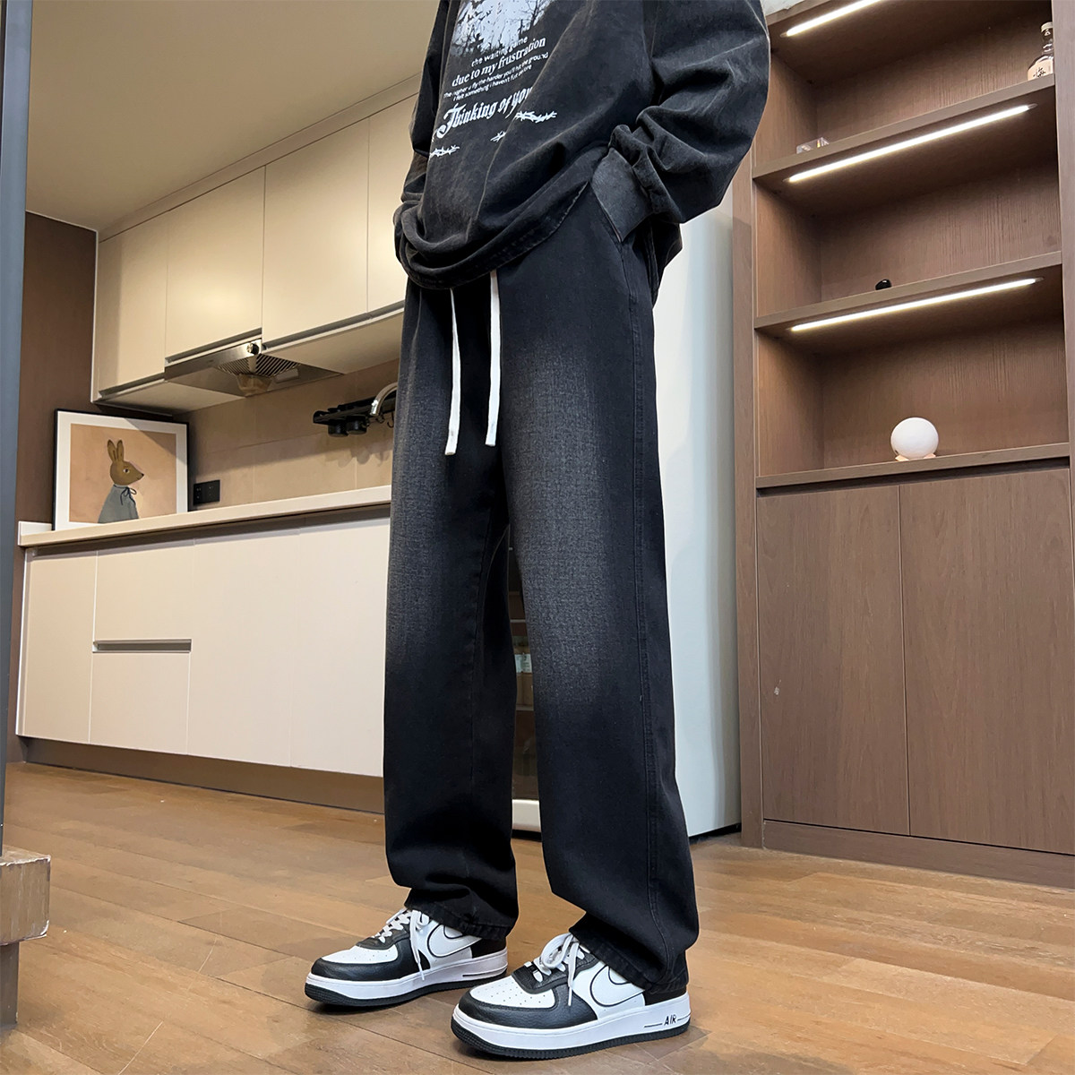 直播品质A107-NZ007-特P40牛仔裤70%棉28.8%聚酯纤维1.2%氨纶,男装牛仔裤,电商A107