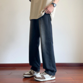 H807 美式 特P30 直筒长裤 A107 高街牛仔裤 男女秋冬水洗宽松修身