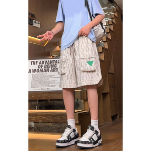 2025凉感透气休闲短裤男夏季宽松百搭短裤 A107-DK889-特P30图片