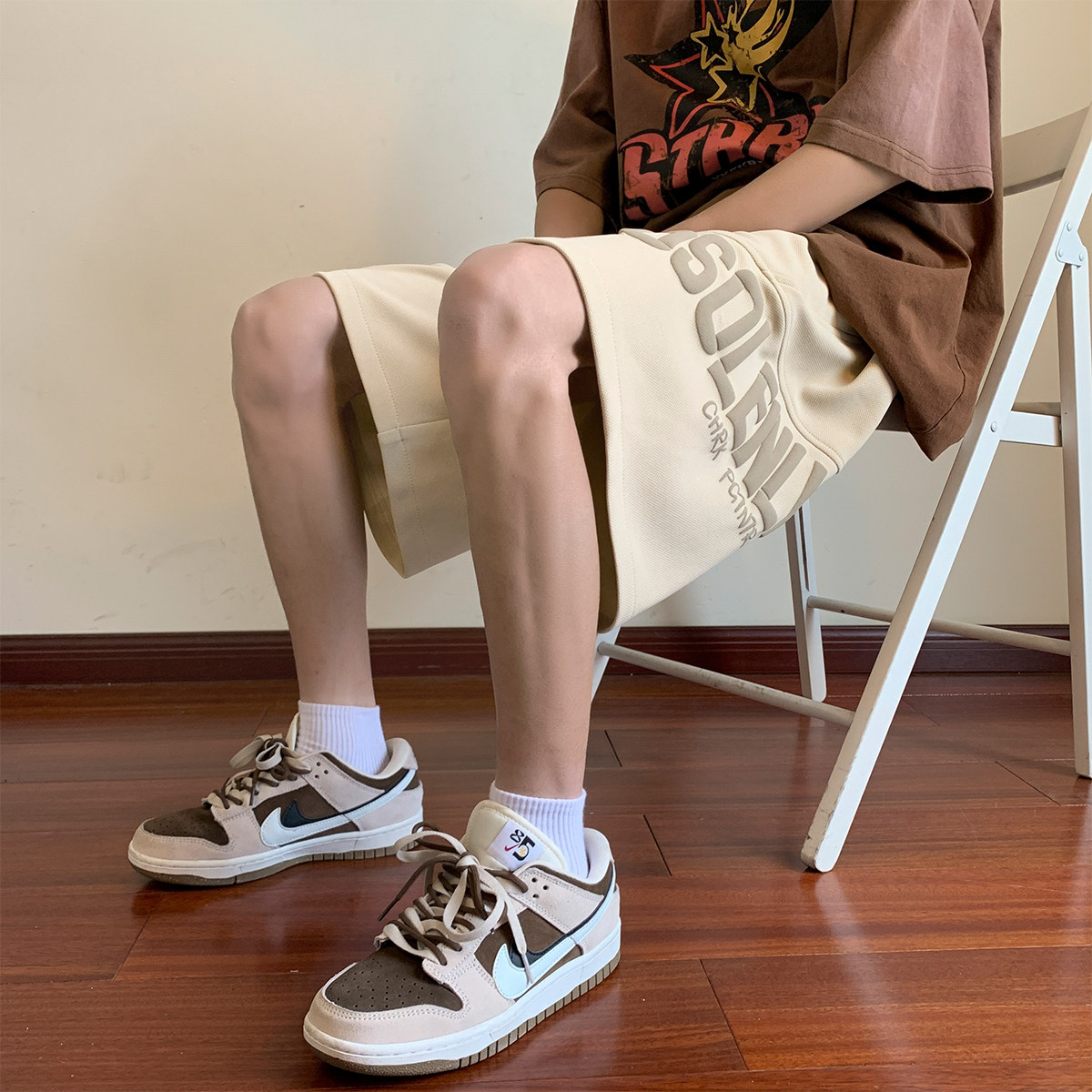 抖音A107-K23828-特P22菠萝格:93.1%聚酯纤维6.9%氨纶短裤,男装牛仔裤,电商A107