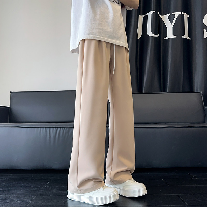 抖音品质高级感ins美式修身休闲西裤A107-CK2555-特P30,男装西裤,电商A107