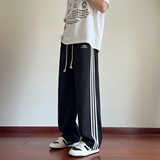 夏季ins清凉（冰丝质感）薄款透气休闲百搭长裤A107-CK9099-特P38，男装休闲裤，电商A107