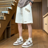 短裤A107-DK6006-特P30菠萝格成分:93.1%聚酯纤维6.9%氨纶，男装牛仔裤，电商A107