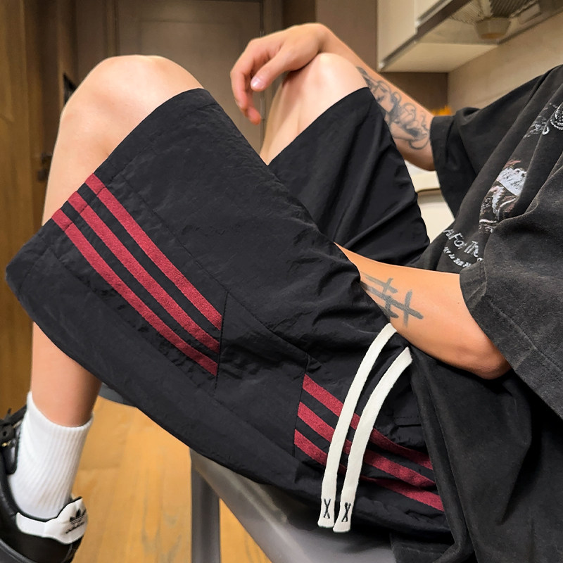 得物品质 冰感透气休闲男夏季宽松百搭短裤 A107-DK2565-特P25,男装,短裤,淘宝优惠券,粉丝福利购,淘宝优惠卷