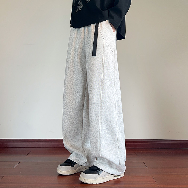 含棉量60%华棉25秋季潮流直筒大码美式百搭长裤CK25805-特P38,男装休闲裤,电商A107