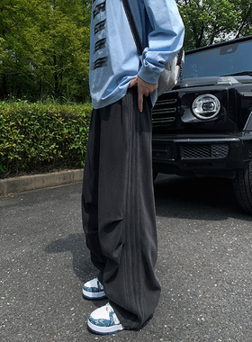 含棉量60% 华棉 秋季高品质百搭美式休闲裤 A107-CK25765-特P48