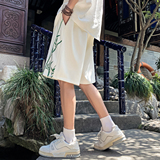 新中式夏季2024菠萝格舒适透气短裤男百搭潮牌A107-DK6027-特P32，男装牛仔裤，电商A107