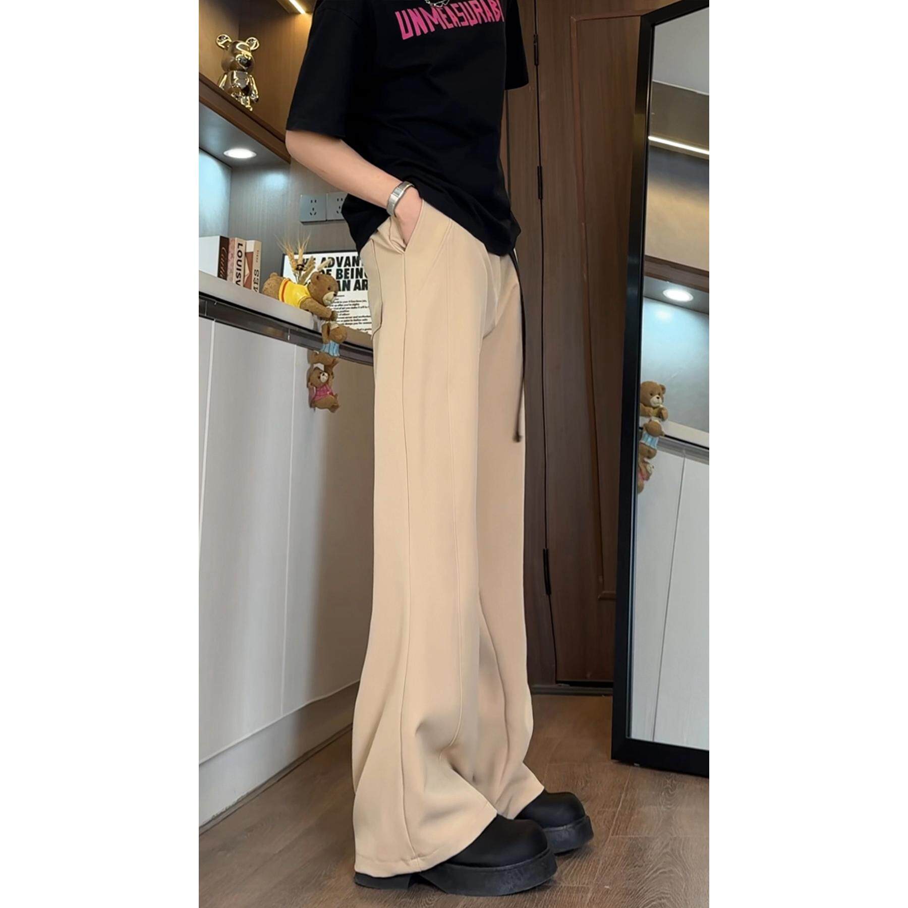 得物品质2025美式高级感ins修身休闲西裤A107-CK2556-特P30,男装西裤,电商A107
