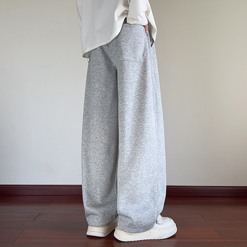 含棉量60%华棉25秋季潮流直筒大码美式百搭长裤CK25805-特P38,男装休闲裤,电商A107