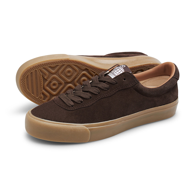 lastresortab鞋 简约纯色运动休闲鞋 低帮麂皮滑板鞋 百搭板鞋男