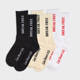 个性 Last 字母滑板袜子 中筒袜 街头男女袜 Resort