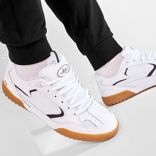 王一博同款休闲鞋 es skateboarding Quattro运动透气系带板鞋