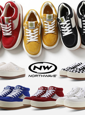 授权现货 Northwave Espresso 90s厚底增高麂皮绒面休闲男女鞋