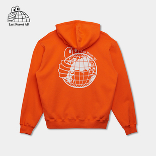 LastResortAB地球纯棉卫衣男女运动休闲连帽衫王一博同款套头卫衣