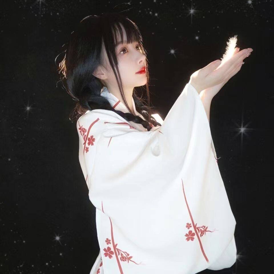 和服女正装传统日本可爱少女改良中国风日系和风性感神明少女服装