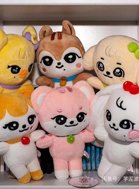 minive ive 张元英cherry 娃娃 安宥真liz 金秋天公仔玩偶