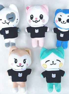 itzy wdzy 一梯击 演唱会娃娃公仔 申有娜 黄礼志 李彩领 玩偶