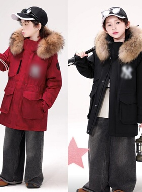 2025款童装男女童款羽绒服九成品T5205李半成品翻新冲绒定制加工