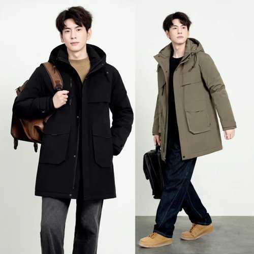 2025新款男活面脱卸羽绒服九成品半成品8030衣皮翻新加厚定制加工