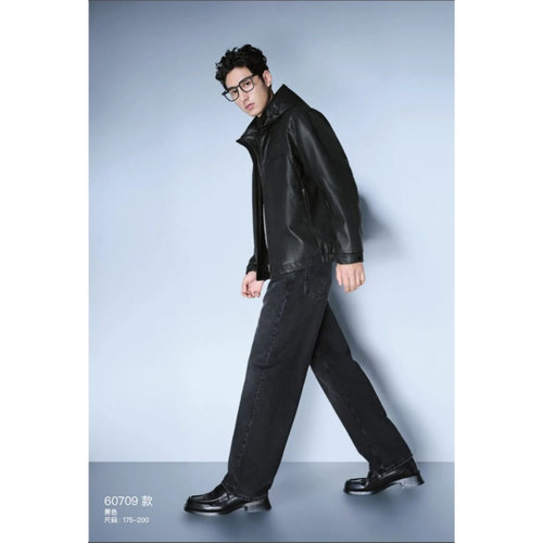 2026新款男士休闲款羽绒服九成品半成品衣皮壳翻新定制加工L60709